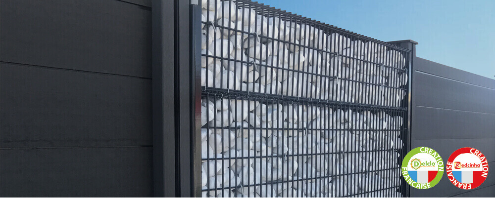 Clôture Gabion