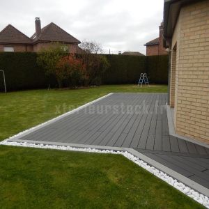 Terrasse bicolore